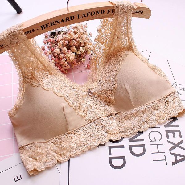 

bras women lace bra push up wireless lingerie bralette female underwear full cup comfortable without underwire, Red;black