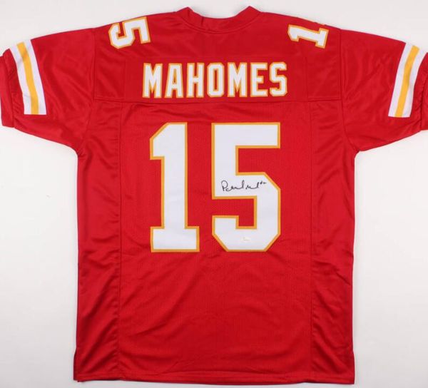 

patrick mahomes watt signed autograph signatured autographed auto tactical hoodies jersey shirts, Black;green