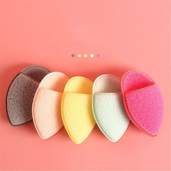 

sponges, applicators & cotton soft skin care beauty tool heart and water drop shaped sponge cleansing scrub puff facial cleaner body washing