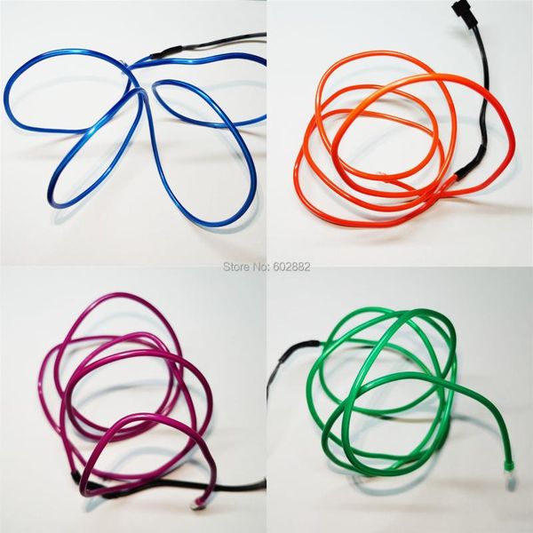 

strips 2.8mm steel el wire (with inside) 5v usb inverter + mix order available