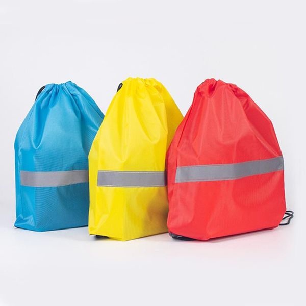 

outdoor bags sport drawstring bag gym double shoulder nylon waterproof yoga running fitness backpack cover a528