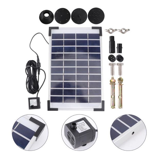 

air pumps & accessories 200l/h dc 6-12v brushless solar water pump circulating