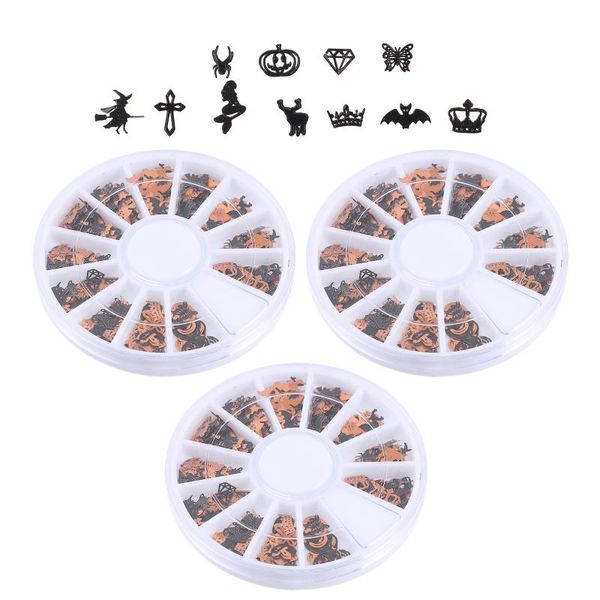 

nail drill & accessories 3 boxes glitter sequin confetti flake party supply