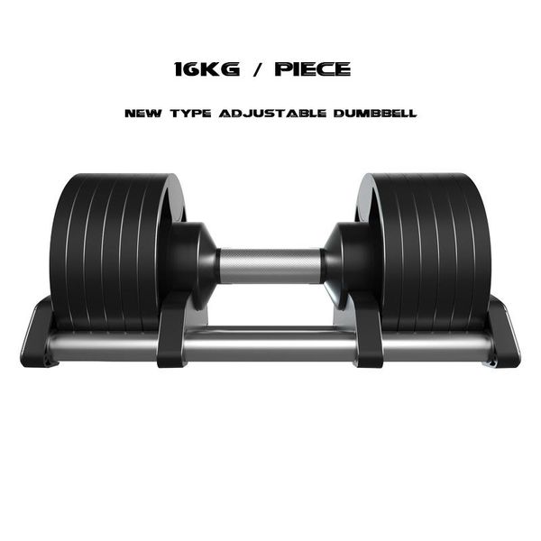 

16 kg new upgraded cast iron fast adjustable dumbbell professional gym dumbbells