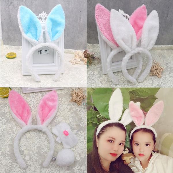 

hair accessories halloween children ears headband sequin fabbric headdress headwear hairpin festival hairband