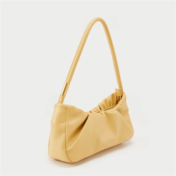 

2021 new ur fold cloud fashion women's niche advanced single shoulder underarm bag handbag