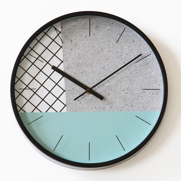 

wall clocks nordic modern minimalist creative clock living room home decoration accessories fashion nice color hanging watc