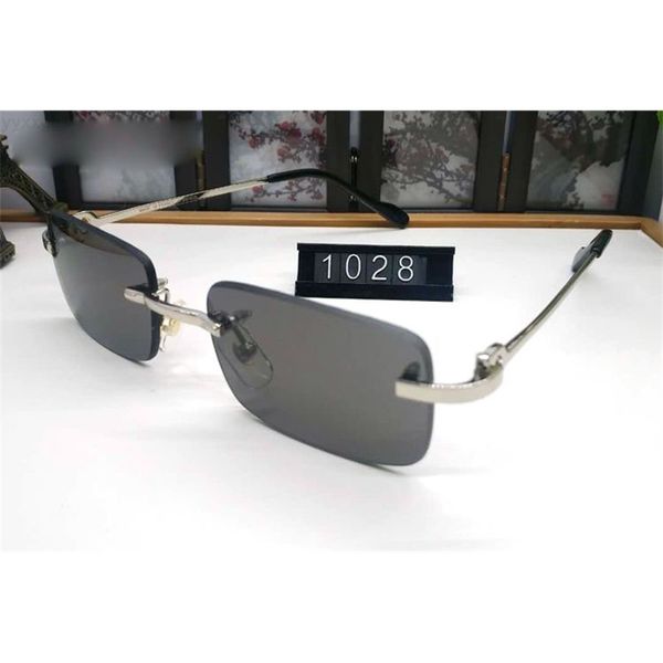 

fashion luxury designer cart/er sunglasses pawes glasses frame men gold rimless eyeglasses for man anti reflective clear lens prescription s, White;black