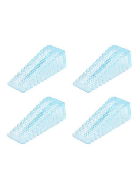 

cushion/decorative pillow 4pcs silicone door ser durable non-toxic and non-slip wedge protect floor sturdy y control stop