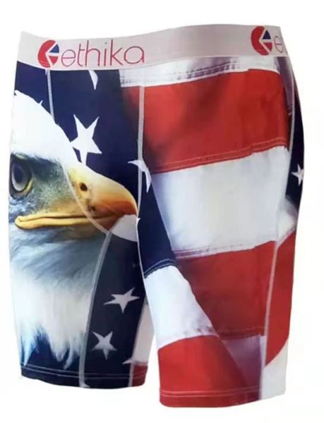 

2020 street skateboard fashion underwear print vulnerable sports series rock men's hip hop elastic leggings quick drying ethika 215486