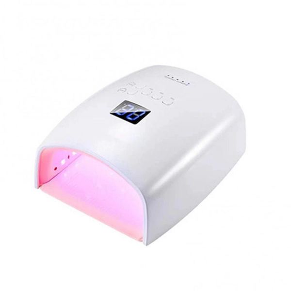 

nail dryers wireless 48w uv led lamp 86w for curing all gel polish dryer sun light manicure smart lcd display rechargeable