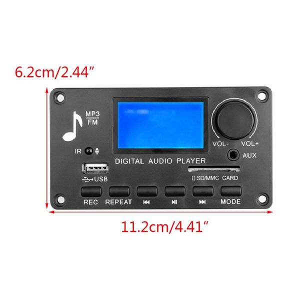 

& mp4 players 12v wireless bluetooth-compatible 5.0 mp3 decoder board support mp3/wma/wav/ape/flac lossless format line-in drop