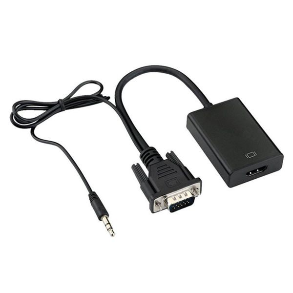 

audio cables & connectors vga to converter usb powered 1080p conversion
