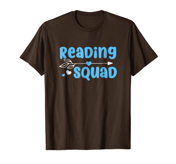 

reading squad tee shirt teacher appreciation gift back, White;black