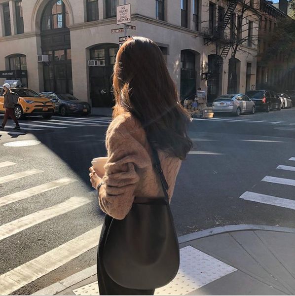 

shoulder bags 2021 bucket bag simple and versatile messenger women's handbag