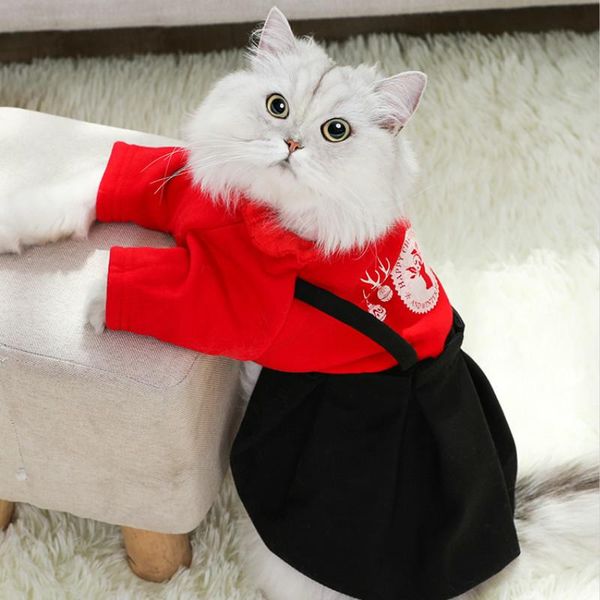 

cat costumes windproof dress animal warm cute cats clothes winter pet costume ropa de gato mascotas clothing for pets oo50qz