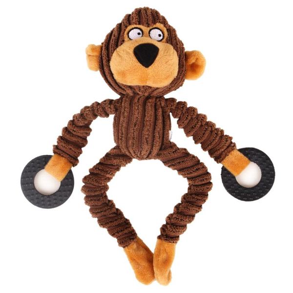 

dog toys & chews pet chew puppy plush sound toy bear monkey cow