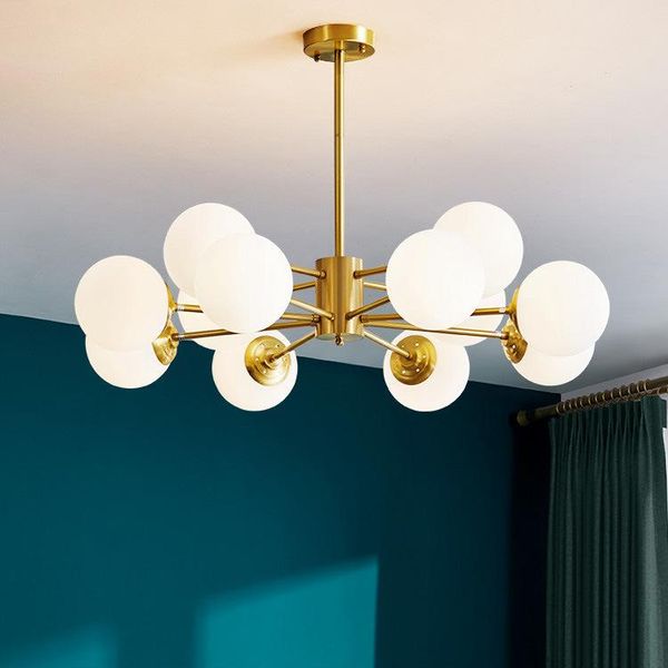 

chandeliers nordic lamps magic chandelier living room simple modern style molecular light home creative atmospheric hanging pendant lamp