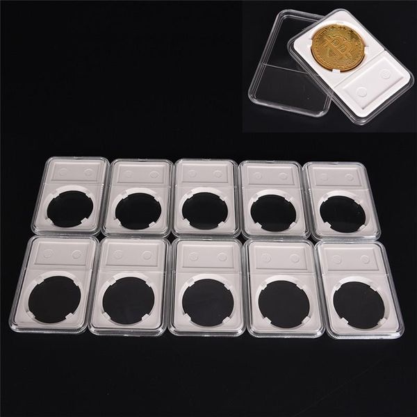 

storage boxes & bins 1pc coin holder collecting box