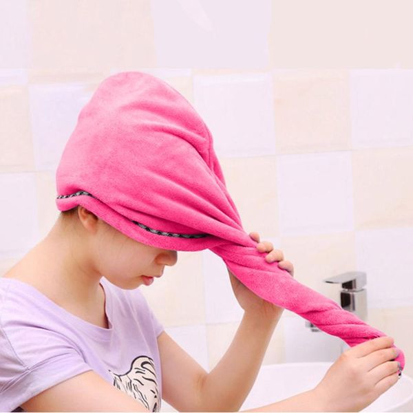 

shower caps diy quickly absorbs water coral fleece dry hair towel wraps for women