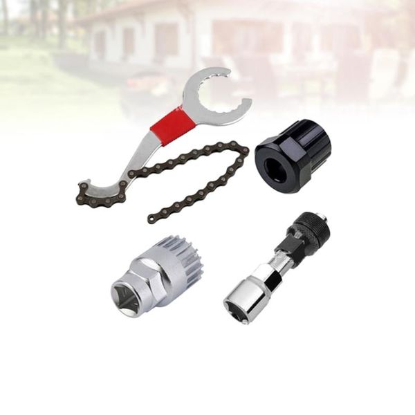 

tools 4 in 1 bike repair tool set chain bracket heel crank remover puller