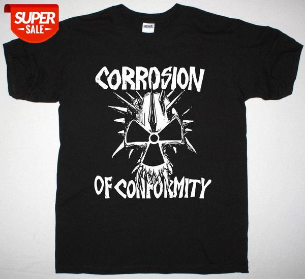 

corrosion of conformity eye for an eye skull crossover c.o.c. new black t-shirt camisetas hombre t shirt men clothing 2019 #ju2e, White;black