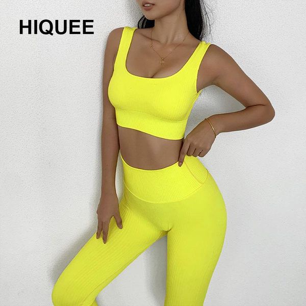 

yoga outfit women set gym clothing sports bra crop seamless pants high waist legging workout sportswear fitness tracksuit suit