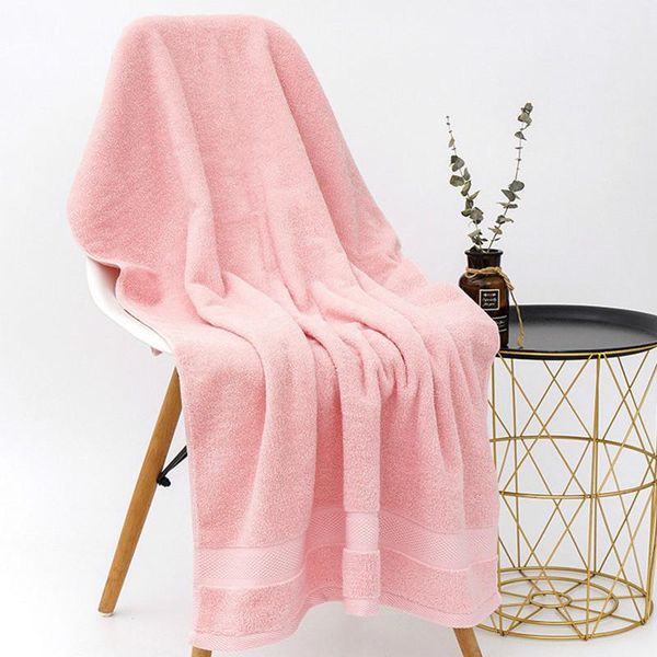 

towel 2pcs cotton bath towels bathroom large pink sheets terry blanket home travel shower gift spa 4 colors for adults