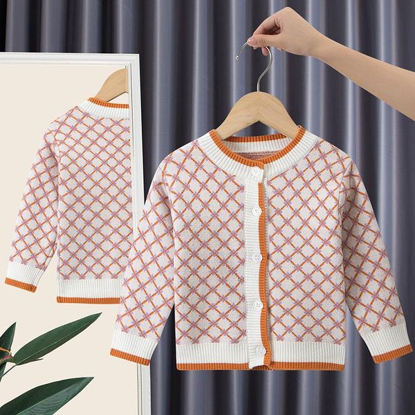 

pullover baby boys girls autumn sweater kids casual loose knitting long sleeve cardigan toddler winter clothing, Blue