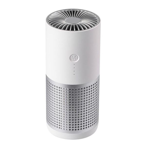 

car air freshener purifier filter usb charging negative ion mini portable clean vehicle office cleaner