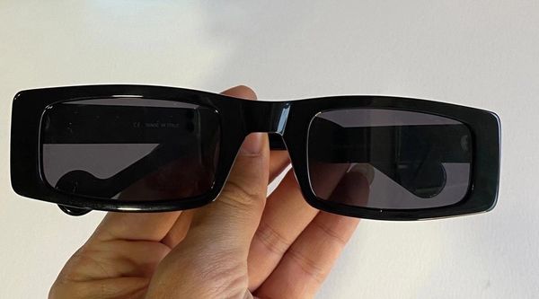 

fashion small rectangle black grey sunglasses glasses sonnenbrille des lunettes de soleil fashion sunglasses with box, White;black