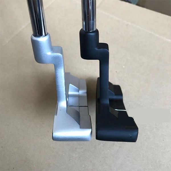 Scotty Golf Putter Straight CNC Silver/Black Color 32/33/34/35 pollici Albero in acciaio con copertina di testa foto reali Contatta il venditore 5560