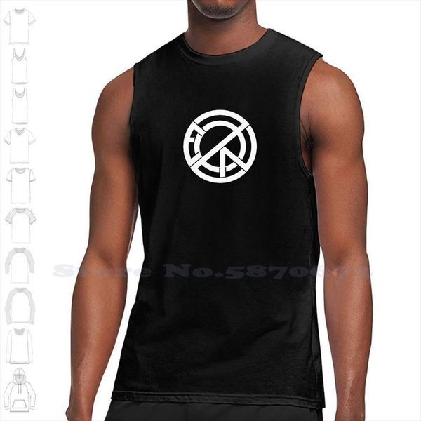

enzo logo summer funny tank sleeveless vest for men women gen nz centre reasonable center, White;black