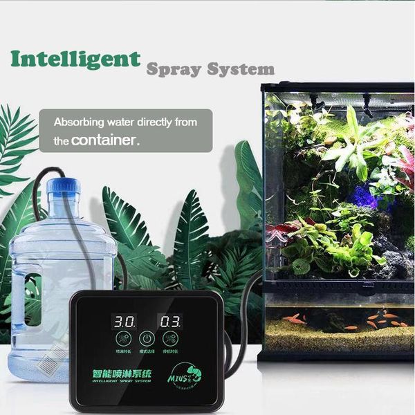 

watering equipments automatic mist spray system humidifier timer lcd screen sprinkler controller terrarium misting spraying kit