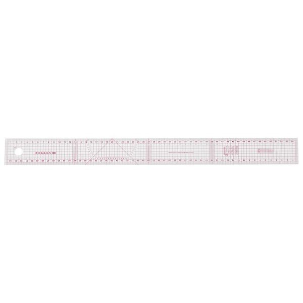 

bath mats sewing tailor 54 cm shared double side metric straight ruler transparent pink