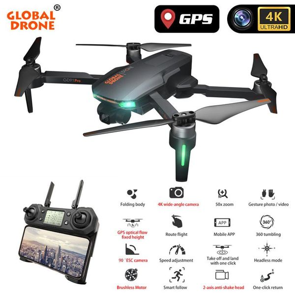 

profesional drone gps 4k wifi fpv drones camera quadcopter height keep drone 4k vs sg906 fimi zino dropshipping toys for boys