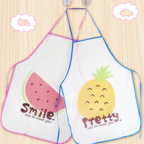 

random color bronzing love pattern cotton apron bibs home cooking baking coffee shop cleaning aprons kitchen accessories