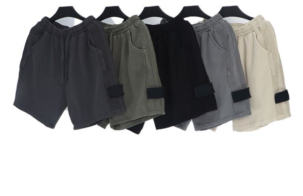 

cptoney astone is lan d men's pants designer summer shorts burrs vintage, Black