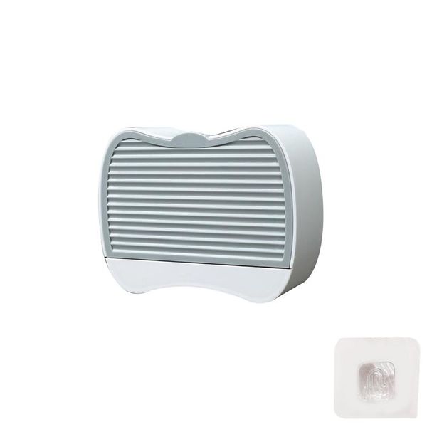 

soap dishes storage holder easy install el plastic home drain dust proof flip cover portable travel box wall mounted for bathroom