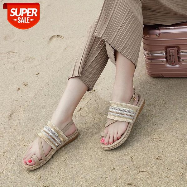 

women sandals fashion summer shoes woman wedge sandals gladiator ladies non-slip beach femme shoes #w73x, Black