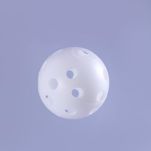 

golf balls 24pcs air flow hollow for practice (white)