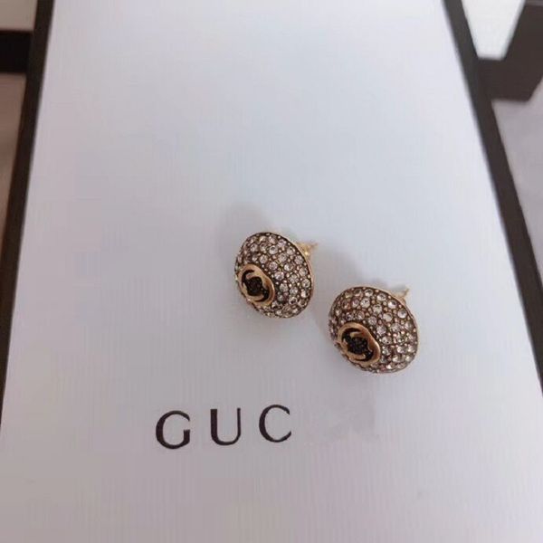 

accessories jewelry online color drill semicircle earrings red full earrings clearance sale, Silver