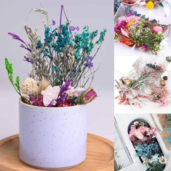 

decorative flowers & wreaths 1bag random mix dried for resin jewellery craft pressed plants making dry accessories frame diy po c4q0