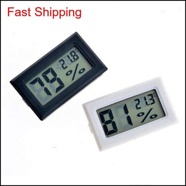 

mini digital lcd environment thermometer hygrometer humidity temperature meter in room refrigerator icebox household thermometers w494 kzzpq