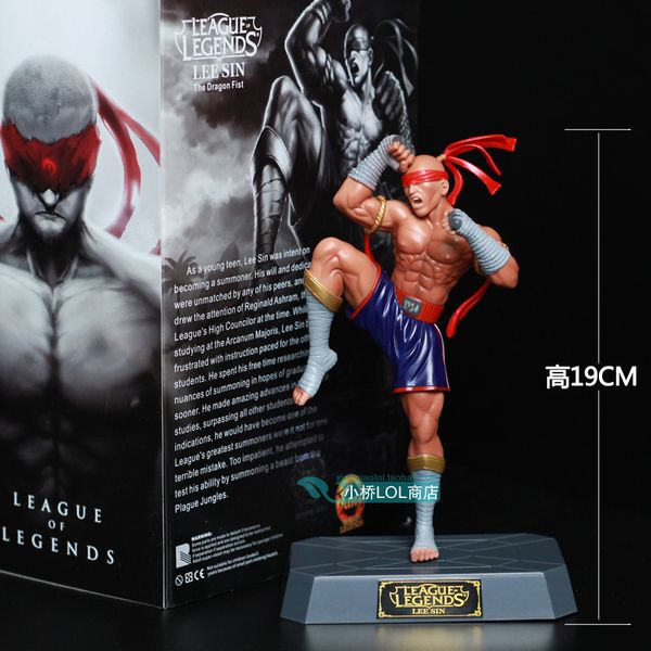 

fine hand-made league of legends blind monk doll model doll