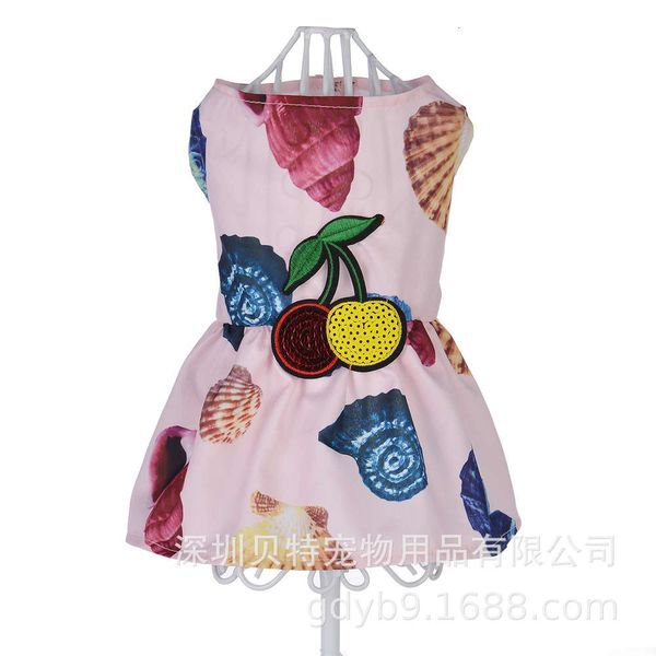 

dog apparel pet clothing summer conch beach skirt dog spring and pu pet