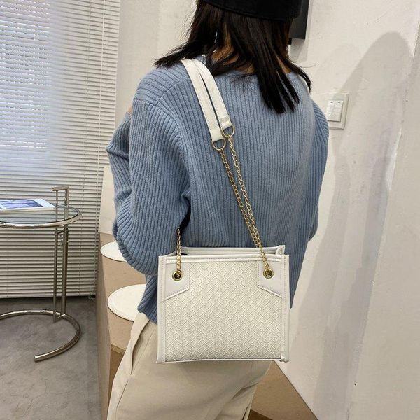 

cross body texture bag women 2021 fashion autumn and winter foreign style shoulder versatile chain messenger