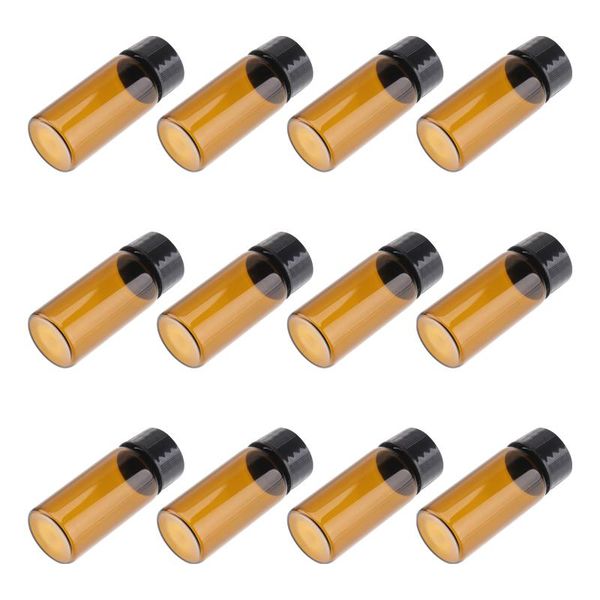

storage bottles & jars 15pcs small essential oil household experiment sample brown 10ml