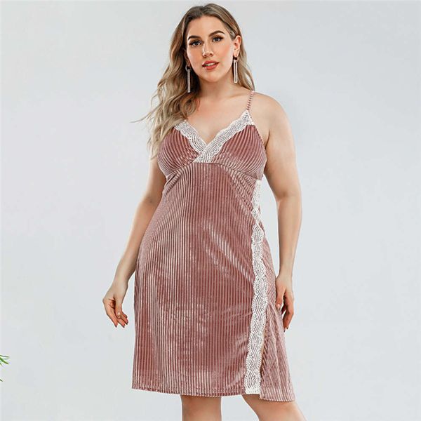 

big size women's suspender dress in 2020, Gray