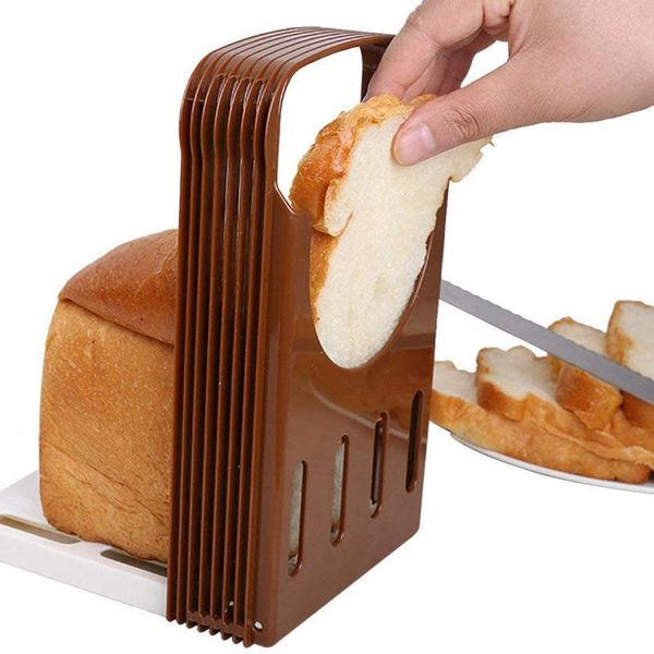 

other bakeware plastic foldable bread slicer homemade rack bagel cake cutter mold kitchen tool